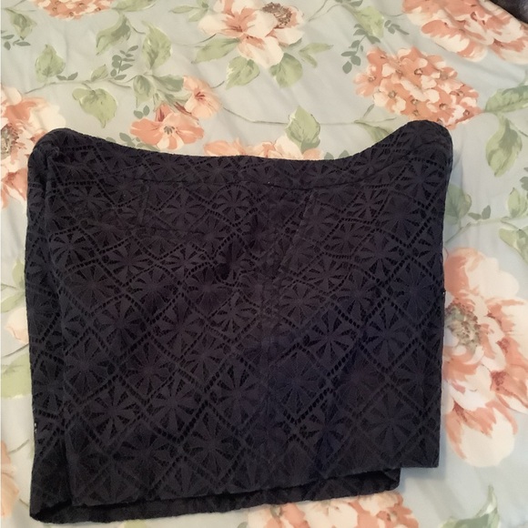 Dalia navy blue shorts crocheted look size (8) - Picture 4 of 10